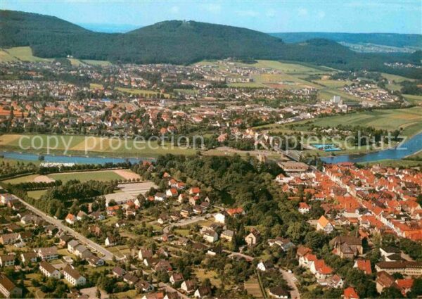 Rinteln Fliegeraufnahme