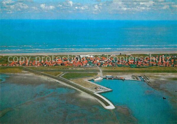 Juist Nordseebad Fliegeraufnahme