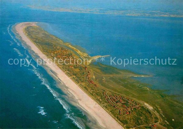 Juist Nordseebad Fliegeraufnahme