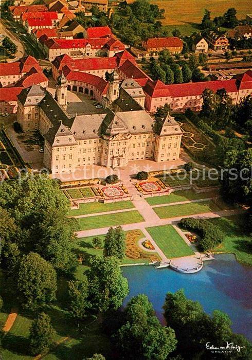 Werneck Schloss Fliegeraufnahme