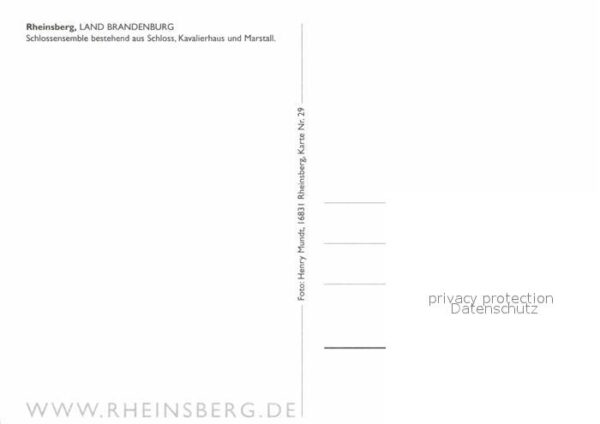 Rheinsberg Schlossensemble – Bild 2