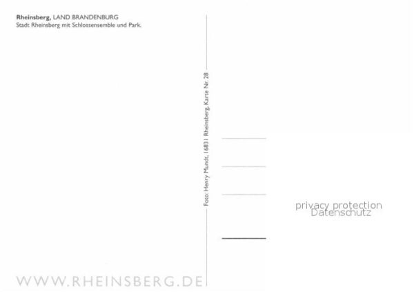 Rheinsberg Schlossensemble Park Fliegeraufnahme – Bild 2