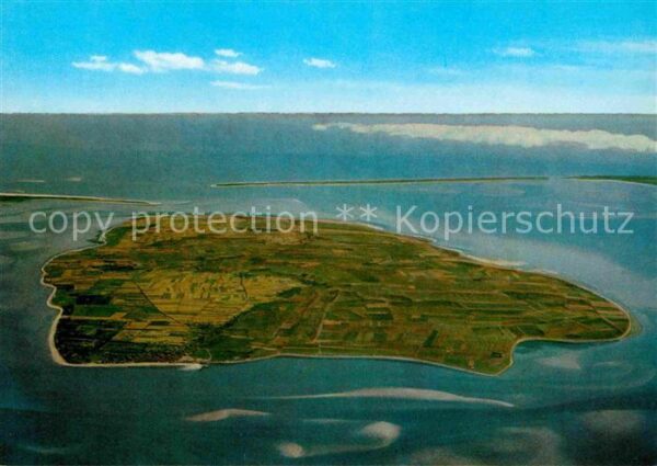 Insel Foehr Fliegeraufnahme