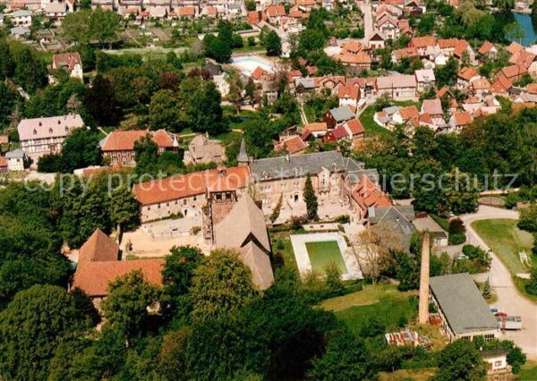 Ilsenburg Harz Fliegeraufnahme Schlosshotel Klosteranl