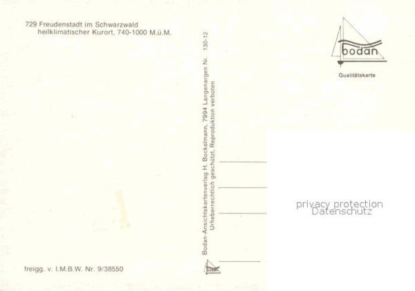 Freudenstadt Fliegeraufnahme – Bild 2