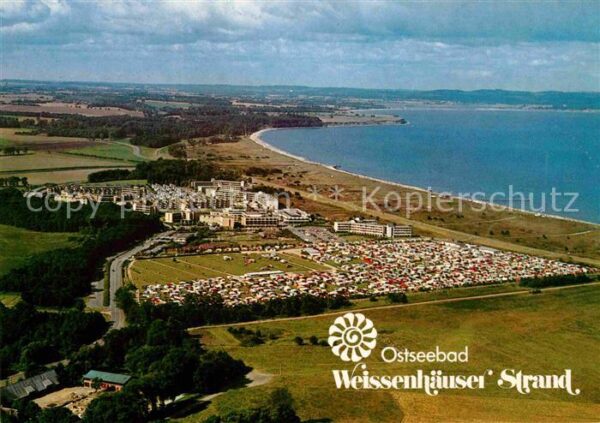 Weissenhaeuser Strand Fliegeraufnahme