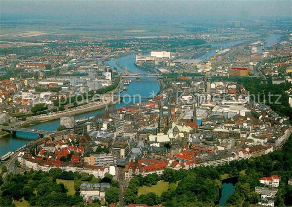 Bremen Fliegeraufnahme