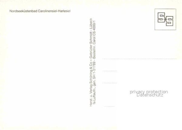 Carolinensiel-Harlesiel Ostfriesland Fliegeraufnahme – Bild 2