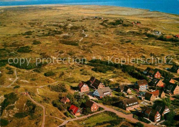 Baltrum Nordseebad Fliegeraufnahme