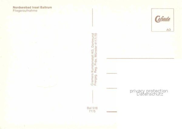 Baltrum Nordseebad Fliegeraufnahme – Bild 2