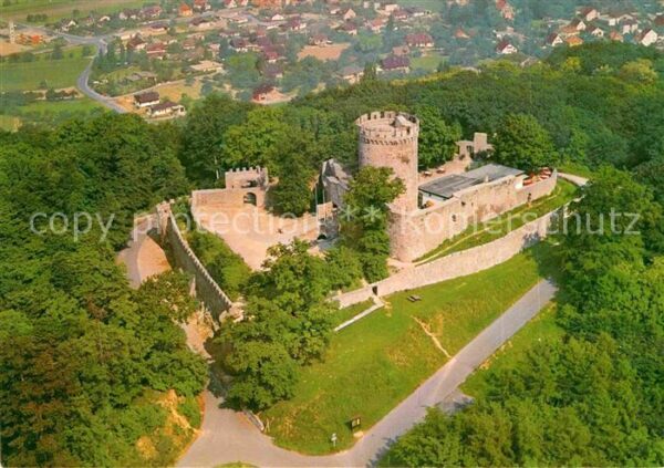 Alsbach Bergstrasse Fliegeraufnahme Schloss