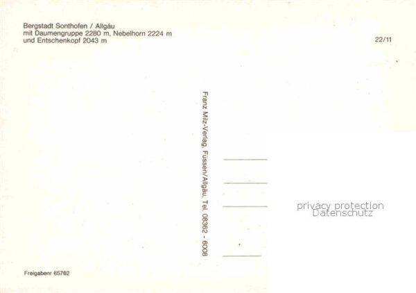Sonthofen Oberallgaeu Fliegeraufnahme mit Daumengruppe Nebelh – Bild 2