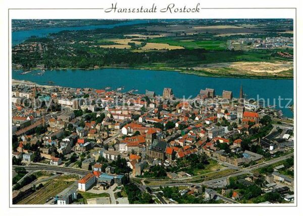Rostock Fliegeraufnahme