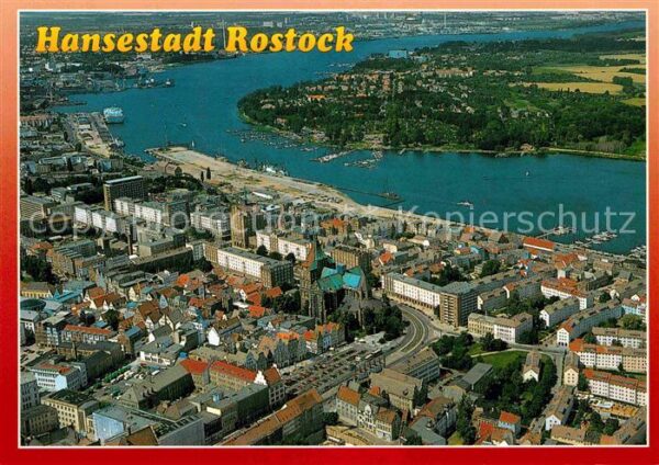 Rostock Fliegeraufnahme