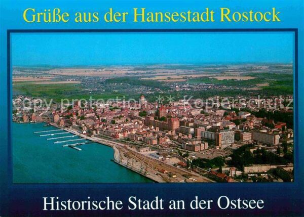 Rostock Fliegeraufnahme
