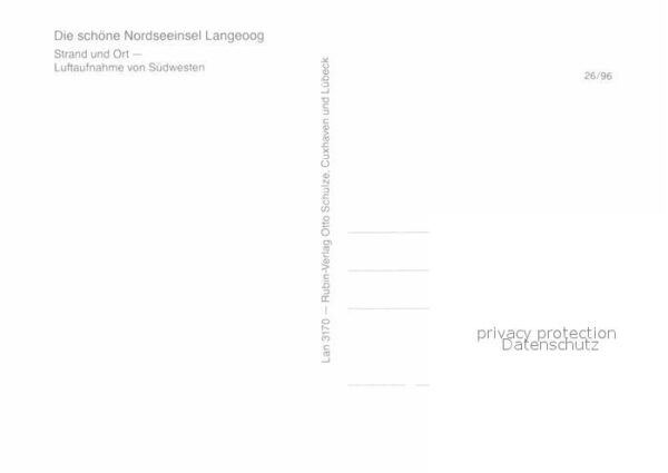 Langeoog Nordseebad Fliegeraufnahme – Bild 2
