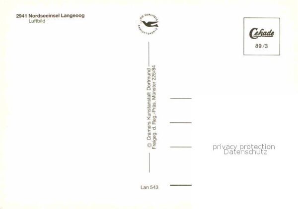Langeoog Nordseebad Fliegeraufnahme – Bild 2
