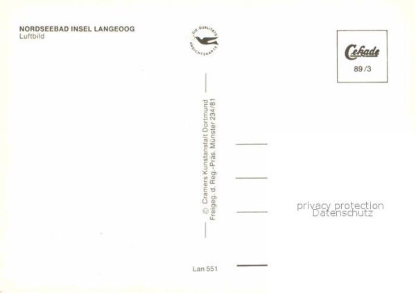 Langeoog Nordseebad Fliegeraufnahme – Bild 2