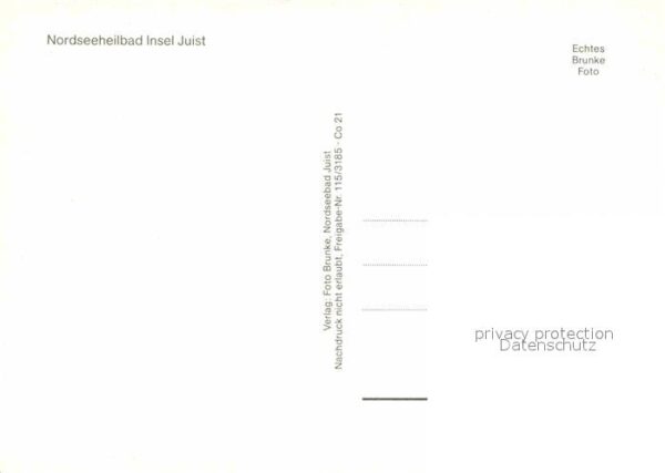 Juist Nordseebad Fliegeraufnahme – Bild 2