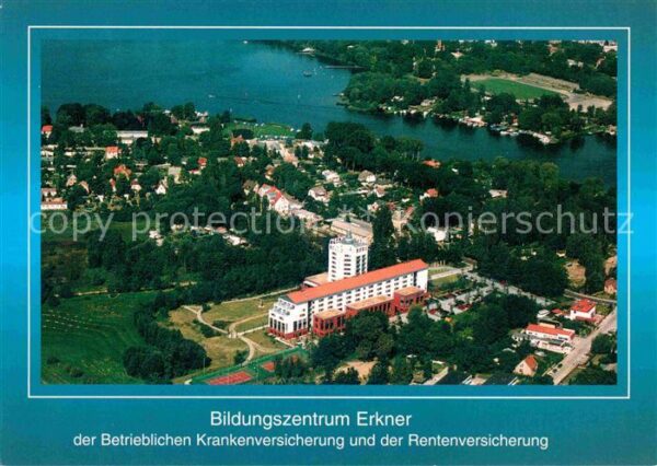Erkner Fliegeraufnahme Bildungszentrum der Kra