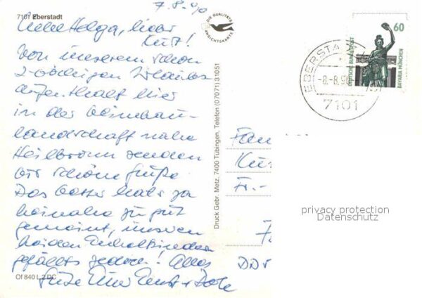 Eberstadt Wuerttemberg Fliegeraufnahme – Bild 2