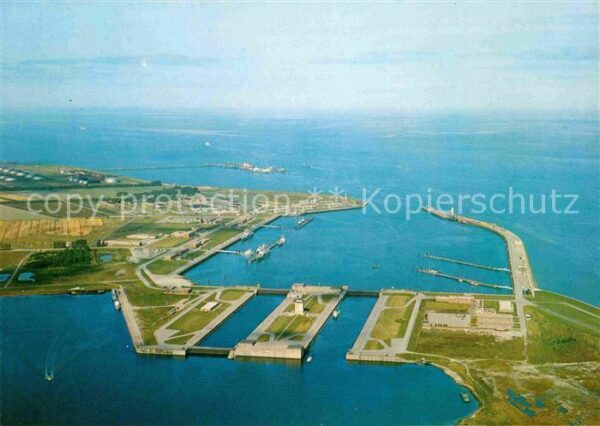 Wilhelmshaven Fliegeraufnahme Ölhafen
