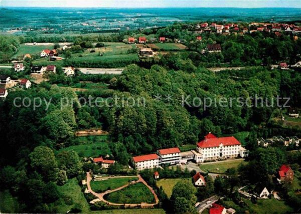 Tecklenburg Fliegeraufnahme Sanatorium