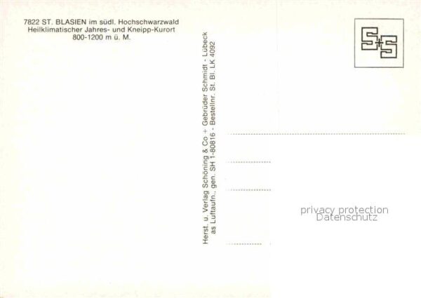 St Blasien Fliegeraufnahme – Bild 2