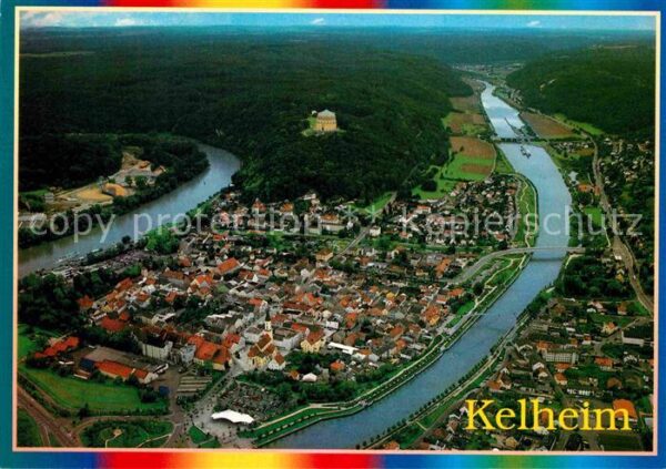 Kelheim Donau Fliegeraufnahme