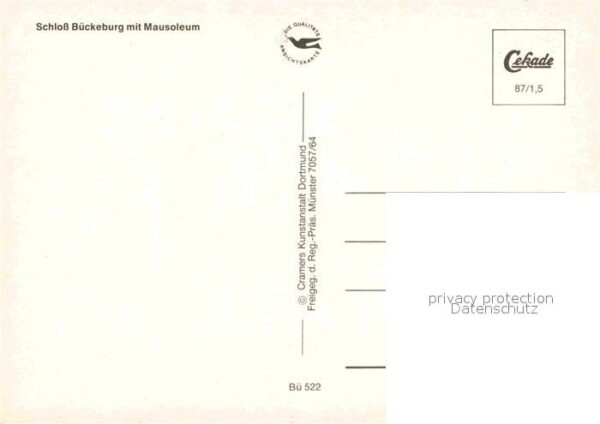 Bueckeburg Fliegeraufnahme Schloss – Bild 2