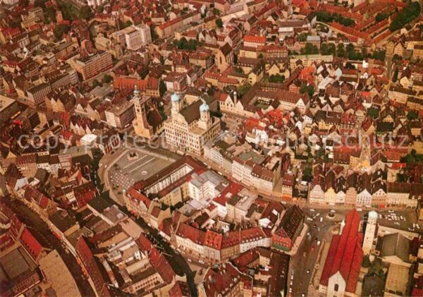 Augsburg Fliegeraufnahme