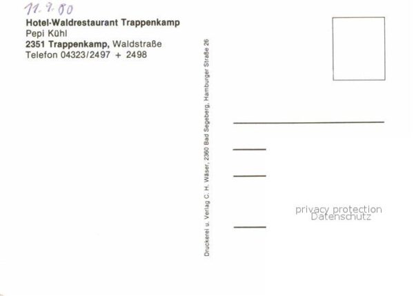 Trappenkamp Fliegeraufnahme Hotel Restaurant – Bild 2