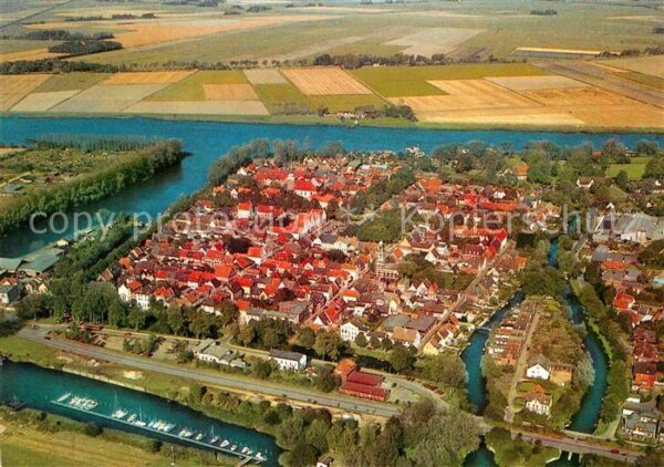 Friedrichstadt Eider Fliegeraufnahme