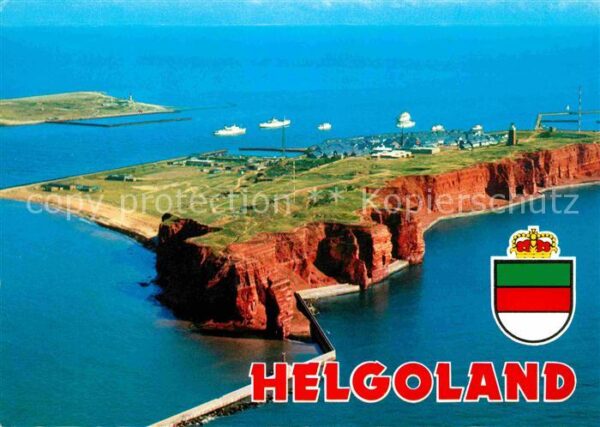 Helgoland Fliegeraufnahme