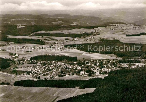 Koenigsfeld Schwarzwald Fliegeraufnahme