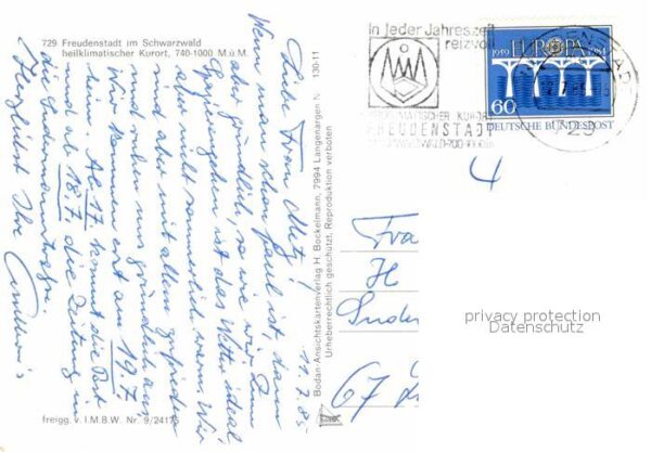 Freudenstadt Fliegeraufnahme – Bild 2