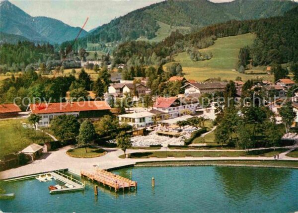 Bad Wiessee Fliegeraufnahme Königslinde am See