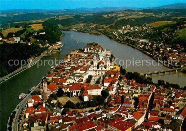 Passau Fliegeraufnahme