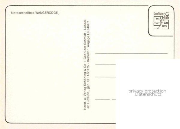 Wangerooge Nordseebad Fliegeraufnahme – Bild 2