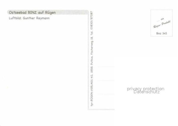 Binz Ruegen Fliegeraufnahme – Bild 2