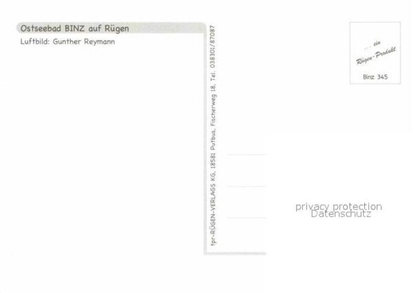 Binz Ruegen Fliegeraufnahme – Bild 2