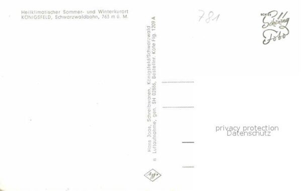 Koenigsfeld Schwarzwald Fliegeraufnahme – Bild 2