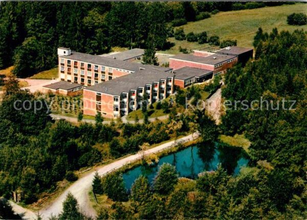 Osterode Harz Fliegeraufnahme Blindenkur- und Erholun