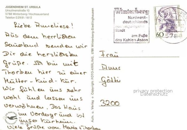 Winterberg Hochsauerland Jugendheim St. Ursula – Bild 2