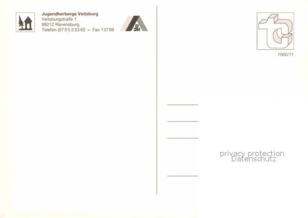 Ravensburg Wuerttemberg Jugendherberge Veitsburg – Bild 2