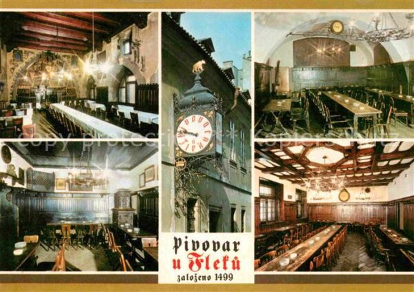 Praha Prahy Prague Pivovar u Fleku