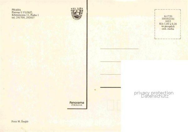 Praha Prahy Prague Pivovar u Fleku – Bild 2