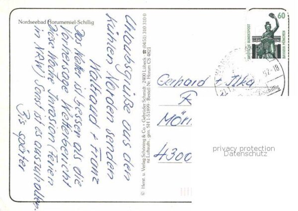 Horumersiel Schillig Fliegeraufnahme mit Hafen – Bild 2