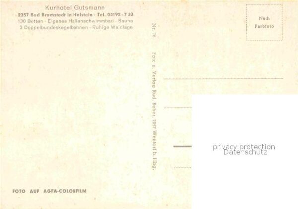 Bad Bramstedt Kurhotel Gutsmann Kurhaus Auetal – Bild 2