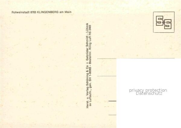 Klingenberg Main Fliegeraufnahme Mainpartie – Bild 2